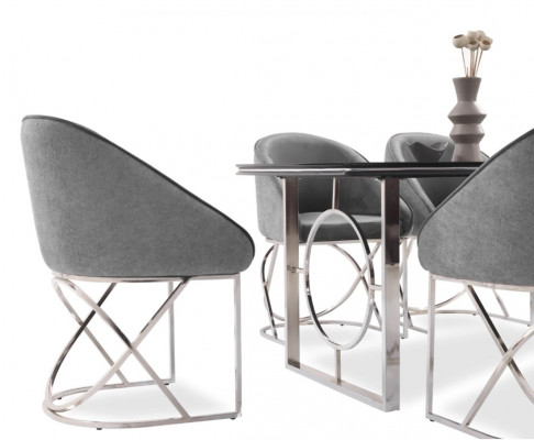 Miwwel Dësch Dëscher Iesszëmmer Design Luxus Moderne Iessdësch Nei