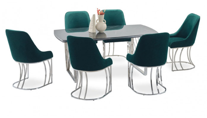 Design Polster Sëtz Stull Stull Garnitur Fotell Lounge Club Set Iessen 6 x Stull