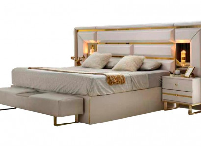 Bett Schlofkummer Modernen Design Rechteckeg Wäiss Eefaarweg Modernen Design