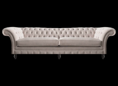 Chesterfield Modern Miwwel Sofa Zwee-Sëtzer Couch Polstermiwwele Wunnzëmmer