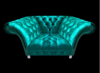 Wunnzëmmer Textil Fauteuil Nei Sëtz Chesterfield Sëtzmoebel Designer Polster Miwwelen