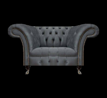 Chesterfield Modernen Griichen Fauteuil Designer Wunnzëmmer Edle Leesessel