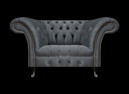 Chesterfield Modernen Griichen Fauteuil Designer Wunnzëmmer Edle Leesessel