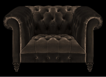 Brongen Chesterfield Polstersessel Modernt Textil Wunnzëmmer Eenzelstull