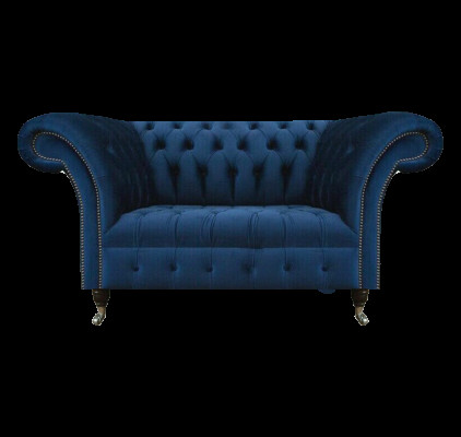 Bloen Chesterfield Zweesëtzer Wunnzëmmer Polstersëtzmöbel Luxus Couch