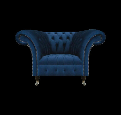 Bloen Chesterfield Einsëtzeger Wohnzimmer Still Polster Modern Miwwelen