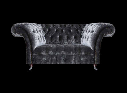 Chesterfield Samtssofa Designer Zweisëtzer Stoffer Canapéë Polstersofaen