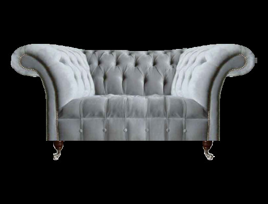 Hellgréngt Chesterfield Polstersofa Designer Sëtzmiwwelen Edel Modern Couch