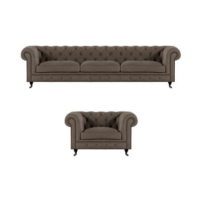 Hellgro Chesterfield Polstermöbelen Edle Textil Couchen Luxus Stillen