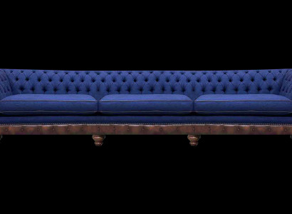 Chesterfield Luxus-Dreseater Sofa Modern Couch Stoff sofas Miwwelen