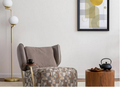Faarwege Polstersessel Wunnzëmmer Designer Lehnsessel Relax Eenzelsëtz Nei