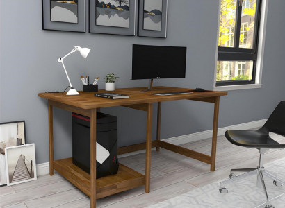 Héichwäerteg Büro Miwwelen Stilvoll Schreifdësch Modern Holz Computerdëscher