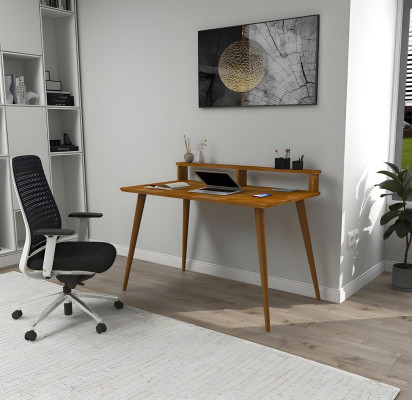 Luxus brongen Schreifdësch am Schlofzëmmer Stil Modern Holzschreifdëscher Nei