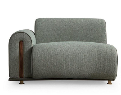 Stilvoll Eckcanapé Designer Wunnzëmmer Canapé L-Forme Edle Polstercouch