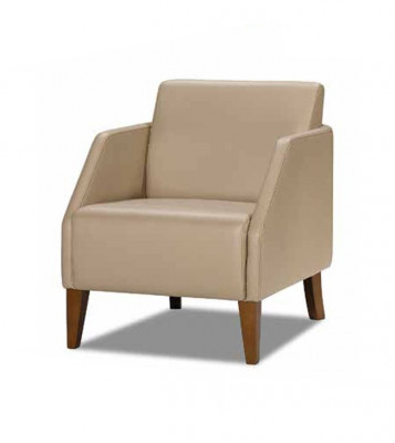 Beige Einsëtzer Luxuriéise Polstersëtz Designer Lounge-Fauteuil Miwwelen
