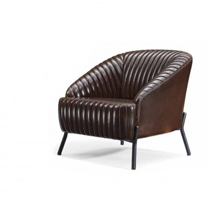 Brongen Designersessel Wunnzëmmer Relaxsessel Lieder Einsëtzer Miwwelen