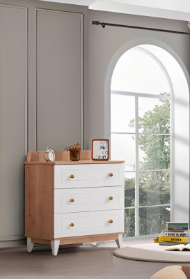 Kommodën Designer Luxus Kommoden Miwwelen Holz héich Wäiss Modern Sideboard