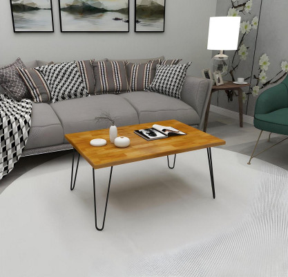 Robusten brongen Canapé Dësch Designer Wunnzëmmer Dëscher aus Holz Miwwelen