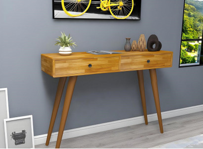 Héichwäerteg Brong Konsolendësch Design Holz Dësch Konsol Konsolendëscher