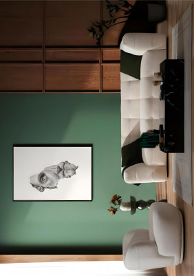 Wäissen Loungefauteuil Wohnzimmer 1-Sëtz Textil Eensëtzer Designer Miwwelen
