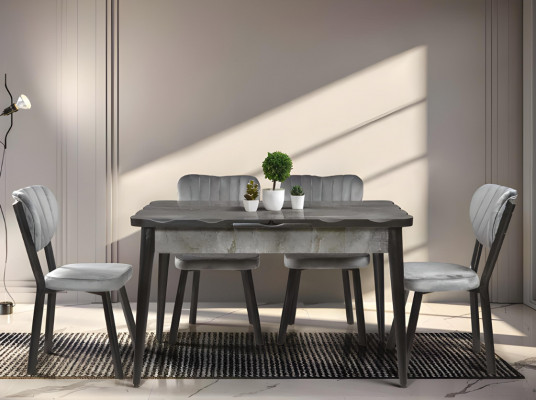 Schéint Iesszëmmer Gräifen Iessdësch Rechteckegen Dësch Designer Plack
