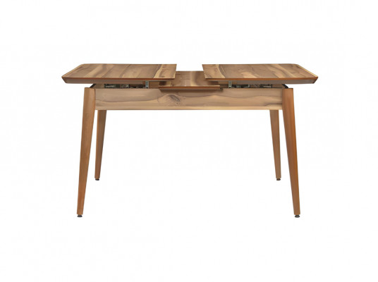Iesszëmmer Designer Miwwelen Hellbronge Auszéihtbare Iessdësch Holz Dëscher