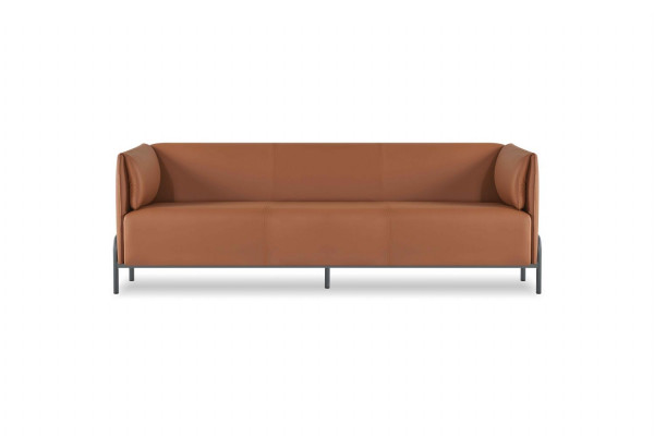Aarbechtszëmmer-Set 4 Deeler 3-Sëtz 2-Sëtz mat 2x Fauteuil Modernen Designstil