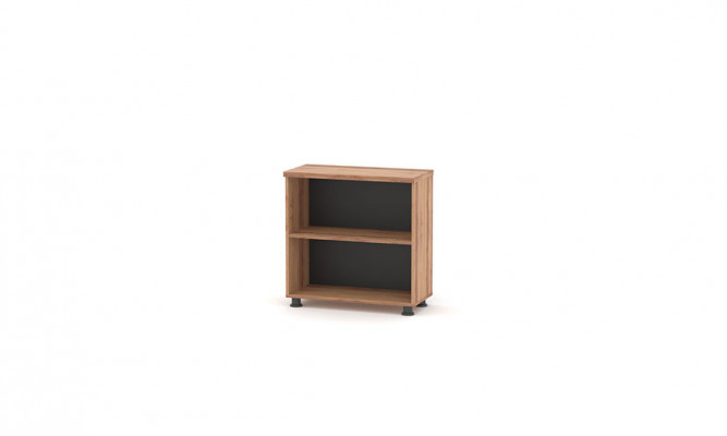 Aktiounskabinett mat Ablagebuedem Aarbechtszëmmer Braun Eenfaarweg Modern Stil