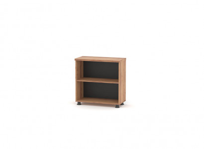 Aktiounskabinett mat Ablagebuedem Aarbechtszëmmer Braun Eenfaarweg Modern Stil