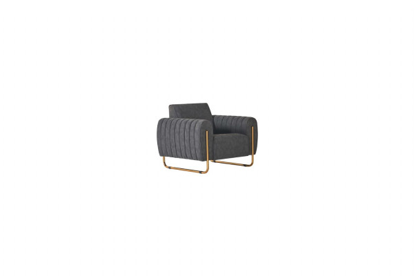 Aarbechtszëmmer Stoffsofa-Set 3-Sëtz 2x Stull Dësch modern Stil