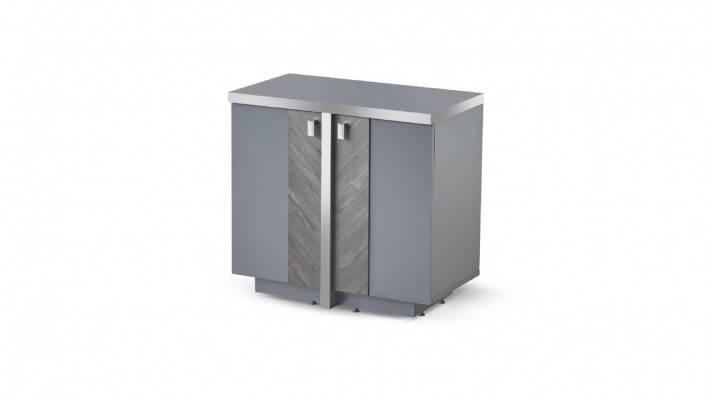 Kommode Modern Design Stil Grau Akteschaf Eenfaarweg Stauraum Dieren