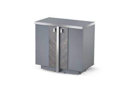 Kommode Modern Design Stil Grau Akteschaf Eenfaarweg Stauraum Dieren
