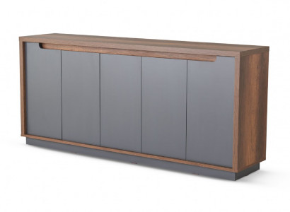 Sideboard Griichesch Braun Zweefaarweg Modern Design Rektangulär Aarbechtszëmmer