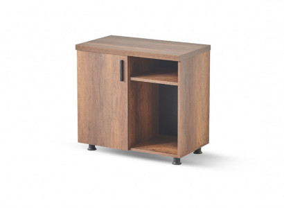 Kommod Arbechtszëmmer Braun Eefaarweg Rektangulär Form Modern Design