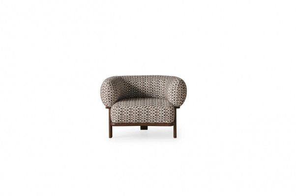 Luxuriéis Wunnzëmmerméubel Designer Fotel Polstersëtz Eenzelsëtz
