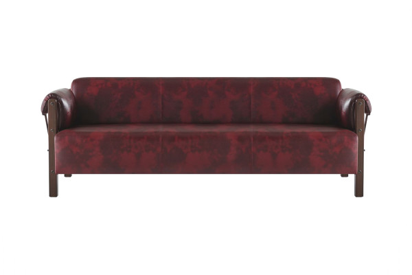 Sofa-Set Couche 3-Platzer 2-Platzer Sesselle Bourgogne Liederbloen Komplett
