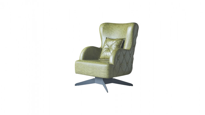 Sofa Set Couch 3-Sëtzer Lieder Fautuell Gréng Klassesch Chesterfield Polster 4tlg.