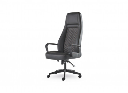 Bürostull Schwaarz Dreessessel Arbechtszëmmer Modern Büro Rullen Lieder