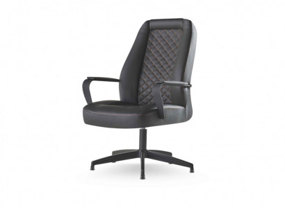 Liederessel Schwaarz Bürostill Modern Aarbechtszëmmer Büro Sessel Lieder
