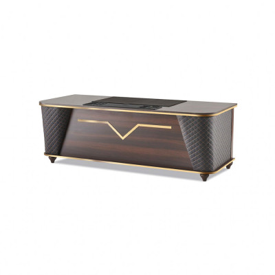 Aarbechtszëmmer Set Komplett Schreifdësch Sideboard Still Ariichtung Büro