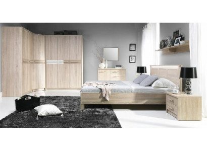 Komplett Bett Kleederschaf Schlofkummer Set Schaf Bett Kommode - Cremona 3