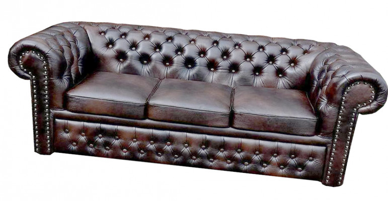 Chesterfield Sofa Canapé Liederzofa Polster Garnitur Leicester Wunn Couchen Nei