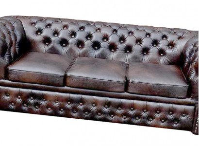 Chesterfield Sofa Canapé Liederzofa Polster Garnitur Leicester Wunn Couchen Nei