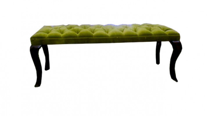 Chesterfield Hocker Bäistellhocker Ottomane Couch Lieder Stoff Textil Bäistell