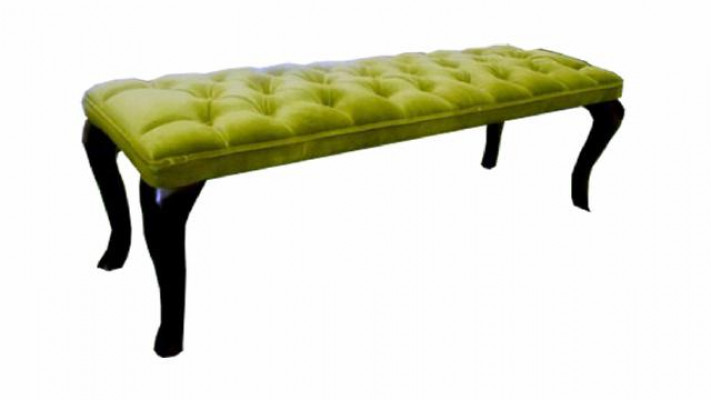 Chesterfield Hocker Bäistellhocker Ottomane Couch Lieder Stoff Textil Bäistell