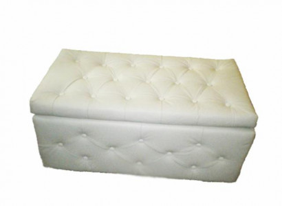 Hocker Chesterfield Beistellhocker Ottomane Canapé Lieder Stoff Textil CHESTER17