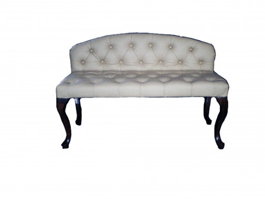 Chesterfield Bank Stull Canapé Sofa Couch 3 Sëtz Club Lounge Chaiselounge Ottoman Nei