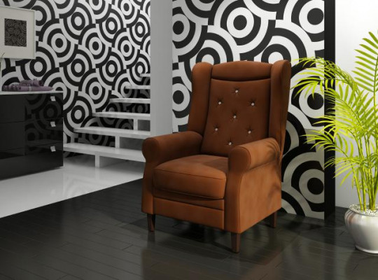 OHRÈNSIESS CHESTERFIELD SIESS FAREWAHL DESIGN SAMT - KRISTALLEN COUCH SOFA NEI