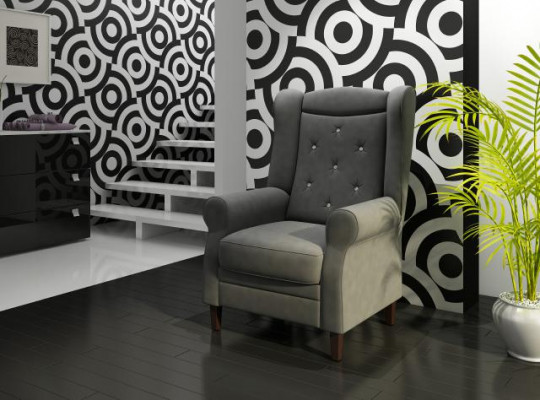 OHRÈNSIESS CHESTERFIELD SIESS FAREWAHL DESIGN SAMT - KRISTALLEN COUCH SOFA NEI