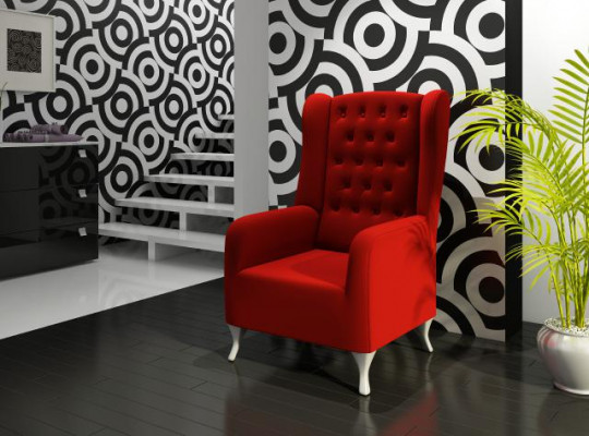 OHRENSESSEN CHESTERFIELD FRÄI FARBWAL DESIGN SAMT - KRISTALLEN COUCH SOFA NEI